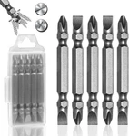 Double End Screwdriver Bit Set PH2/SL6 Magnetic Slotted Phillips. Fixed Price $11.79.