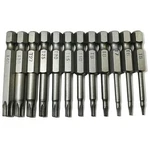 Torx Head Screw Driver Bit 12 Pcs Security Set T5 T6 T7 T8 T9 T10 T15. Fixed Price $13.95.