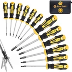 Amartisan 12-PIECE Magnetic Torx Screwdriver Set Star Tool Kit Durable. Fixed Price $65.00.