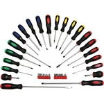 1PC Atd 6198 22 Pc. Screwdriver With 16 Bit Set. Fixed Price $45.30.