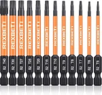 Rexbeti 12 Piece Torx Head Screwdriver Bit Set, 1/4 Inch Hex Shank S2 Steel Magn. Fixed Price $20.60.