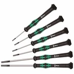 Wera 2035/6 Kraftform Micro Slotted Precision Screwdriver Set 05345270001. Fixed Price $37.82.