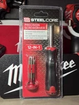 12-IN-1 Precision Multi-bit Screwdriver Set W/ Storage Clip Inside Handle. Fixed Price $5.99.