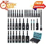35 Piece Magnetic Nut Driver Set Impact Drill Bit Metric Sae Deep Socket. Fixed Price $50.00.