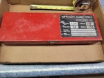 Wright Red For 3/8" Socket Set (box Only No Tools). Fixed Price $27.00.