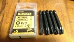 5X PZ3 Standard 50MM Long Extreme Impact Screwdriver Bits. DT7392 Dewalt. Fixed Price $14.27.