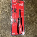 Milwaukee 11 In Multi-bit Driver W/ Torx # 48-22-2761E. Fixed Price $16.96.