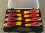 Wiha 32197 Slimlime 8 Piece Screwdriver Set, 1000 Volt Rated, New, Germany Made. Fixed Price $98.99.