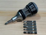 Ktc DBRS06 Ratchet Stubby Driver With Bits From Japan. Fixed Price $45.87.