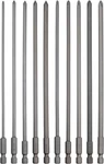 Rocaris 10 Pack Extra Long Phillips Screwdriver Bit Sets, 1/4 Inch Hex Shank Mag. Fixed Price $26.77.