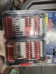 New! Bosch 44 Pc. Impact Tough Screwdriving Custom Case System Set - 2610045673. Fixed Price $24.98.