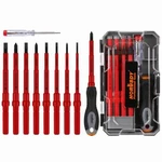 Horusdy 1000V Insulated Screwdriver Set 10PC All-in One Magnetic Tip Elactrician. Fixed Price $19.99.