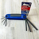 Eklind 25181 Ergo Folding Hex Key Set 2, 2.5, 3, 4, 6, 7, & 8MM. Fixed Price $11.69.