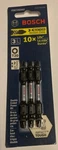 3 Pack Bosch Power Impact Bit T20 Torx Torsion 2.5'' Dual Sided Extended. Fixed Price $13.99.