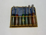 Vintage Vaco No. K7 Nut Driver Set Sae 3/16 - 1/2 With Case Usa Made 5/16. Fixed Price $39.95.