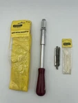 Stanley Yankee NO.130B Spiral Ratchet Screwdriver W/ Bits & Pouch England. Fixed Price $49.99.