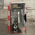 Husky 23 Piece 1/4IN Driver Socket Set, Hand Tools, Auto. Fixed Price $18.00.
