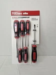Hyper Tough 6-PIECE Screwdriver Set Magnetic Tips Nonslip Grip Hardened Steel. Fixed Price $9.99.
