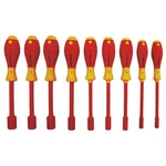 Wiha Nut Driver SET,9 Pieces,sae,solid,ins 084705322889. Fixed Price $165.38.