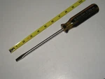 5/16" X 6", Slotted Screwdriver, Oal Is 11", Usa, Blackhawk # ST-1006. Fixed Price $13.98.