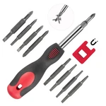 Sunhzmckp 18-IN-1 Screwdriver, Portable Set, Slotted/philips/pozi.... Fixed Price $19.57.