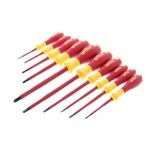 Wiha 32093 Slotted And Phillips Insulated Screwdriver Set, 1000 Volt, Piece. Fixed Price $74.94.