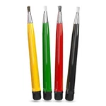4-PIECE Scratch Pen Set Sanding Brushes Tools With Fiberglass Steel Bra.... Fixed Price $11.88.