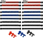 18-PIECE Socket Organizer, 1/2 Inch, 3/8 And 1/4 18PC, Colorful. Fixed Price $58.43.