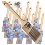 12PK 2" Angle House Wall,trim Paint Set Home Exterior Interior Brushes. Fixed Price $32.99.