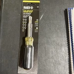 Klein Tools 32527 11-IN-1 Screwdriver / Nut With Schrader Bit SEALED(280). Fixed Price $18.00.