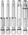 Harfington TT20-TT45 Magnetic Security Star 7 Point Screwdriver Bit One Size. Fixed Price $21.25.