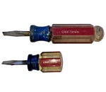 Craftsman Super And Stubby Slotted Flat Screwdriver 41586 4151 Wf Usa Vtg. Fixed Price $24.99.