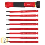 Milwaukee 48-22-2217 8-IN-1 1000V Insulated Precision Multi-bit Screwdriver Set. Fixed Price $37.99.