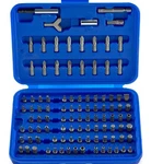 Neiko 10048A Security Bit Set 100-PIECE Cr-v Steel 1/4-INCH Adapters Phil.... Fixed Price $27.53.