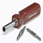Ap Products 009-6-IN-1PRC Screwdriver; 1; 7-1/2 Inch Length; With Bit #1. Fixed Price $22.48.