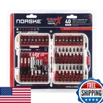 Norske Tools 40-PIECE Impact Set Torsion Screwdriver Ph Sq. Fixed Price $55.98.