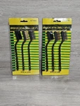 Pc Wire Bristles 2 Packs Offset Handle 7" Detail Brush P40439. C1. Fixed Price $10.95.