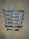 Kobalt Tools Combination Standard Ratchet Wrench Set Piece 3/4- 5/16 Sae. Fixed Price $45.00.