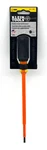 New Klein Tools 601-7-INS Insulated Cabinet-tip 3/16" Screwdriver 7" Flat Fr.sh. Fixed Price $20.20.