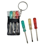 Set Keychain With 3 Tools (2.5") Miniature Metal. Fixed Price $7.99.