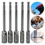 5 Magnetic Nut Driver Set Metric 6 14MM 1/4" Hex Shank Deep Impact Socket Bits. Fixed Price $15.32.