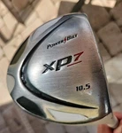 Power Bilt XP7 10.5 White Driver Regular Flex Graphite 68G Shaft Mens Rh. Fixed Price $15.00.