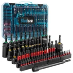 80PCS Magnetic Nut Driver Set Sae Metric 1/4" Hex Impact Drill Bit Socket Kit. Fixed Price $123.99.