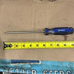 Kobalt Hand Tool Phillips Head Screwdriver 10" Long Heavy Duty. Fixed Price $6.00.