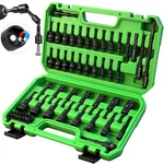 55-PIECE Magnetic Nut Driver Set, Metric & Sae 1/4" Hex Shank, Impact Socket .... Fixed Price $36.58.