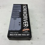 Pro Tech Orange H4X28MM Electric Screwdriver TK-S001 Multi In One Tool Set. Fixed Price $17.09.