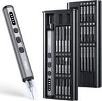 Mini Electric Screwdriver,cordless Precision Set With 38-IN-1 Magnet. Fixed Price $40.23.