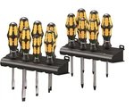 Wera Kraftform Big Pack 900 Chiseldriver Screwdriver Set 15 Pieces 05133285001. Fixed Price $173.35.