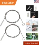 Versatile 60-INCH Flexible Tube Cleaning Brushes 2 Pack For Home Applications. Fixed Price $11.99.