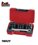 Teng Tools TM029 Piece Set (ph Pz Tpx Tx Rob Bits) Ratchet And Holder. Fixed Price $100.02.
